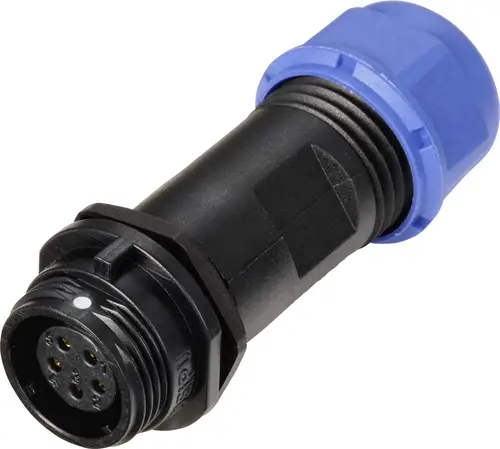Weipu SP1311 / S 5 II Rundstecker Buchse, gerade Gesamtpolzahl: 5 Serie (Rundsteckverbinder): SP13