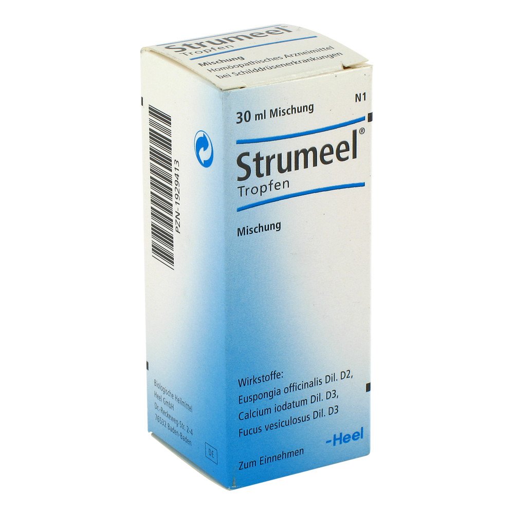Biologische Heilmittel Heel GmbH Strumeel Tropfen 01929413