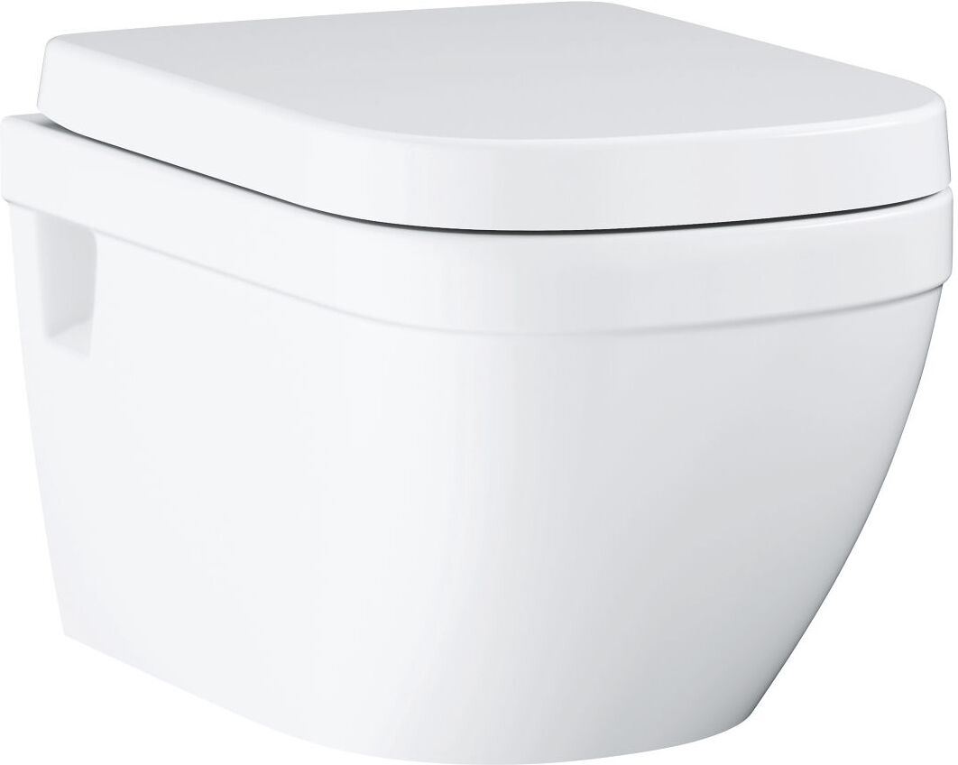 Grohe Euro Keramik Set wall-hung WC rimless, horizontal outlet, for concealed cistern 39703000