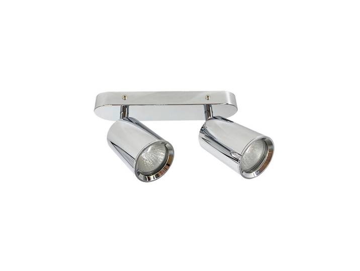 Strahler, Chromfarben, Metall, 22x8 cm, RoHS, Lampen & Leuchten, Innenbeleuchtung, Spots & Strahler, Deckenspots