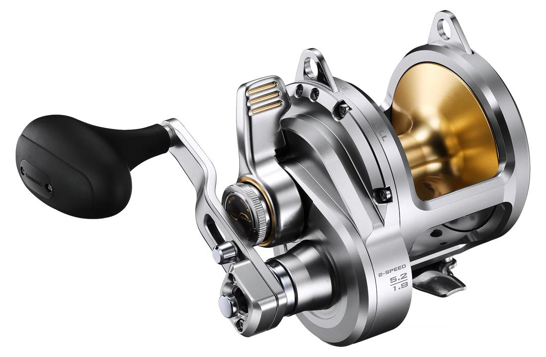Shimano Talica II A, 20 Pfund, 2-Gang-Getriebe, für Rechtshänder