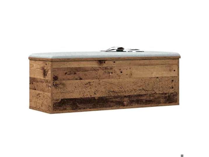 Elégant Banc de rangement élégant pour Terrasse Patio Cour， Boîte de Rangement avec stockage Bois Ancien 102 x 35 x 35cm &0_7679961