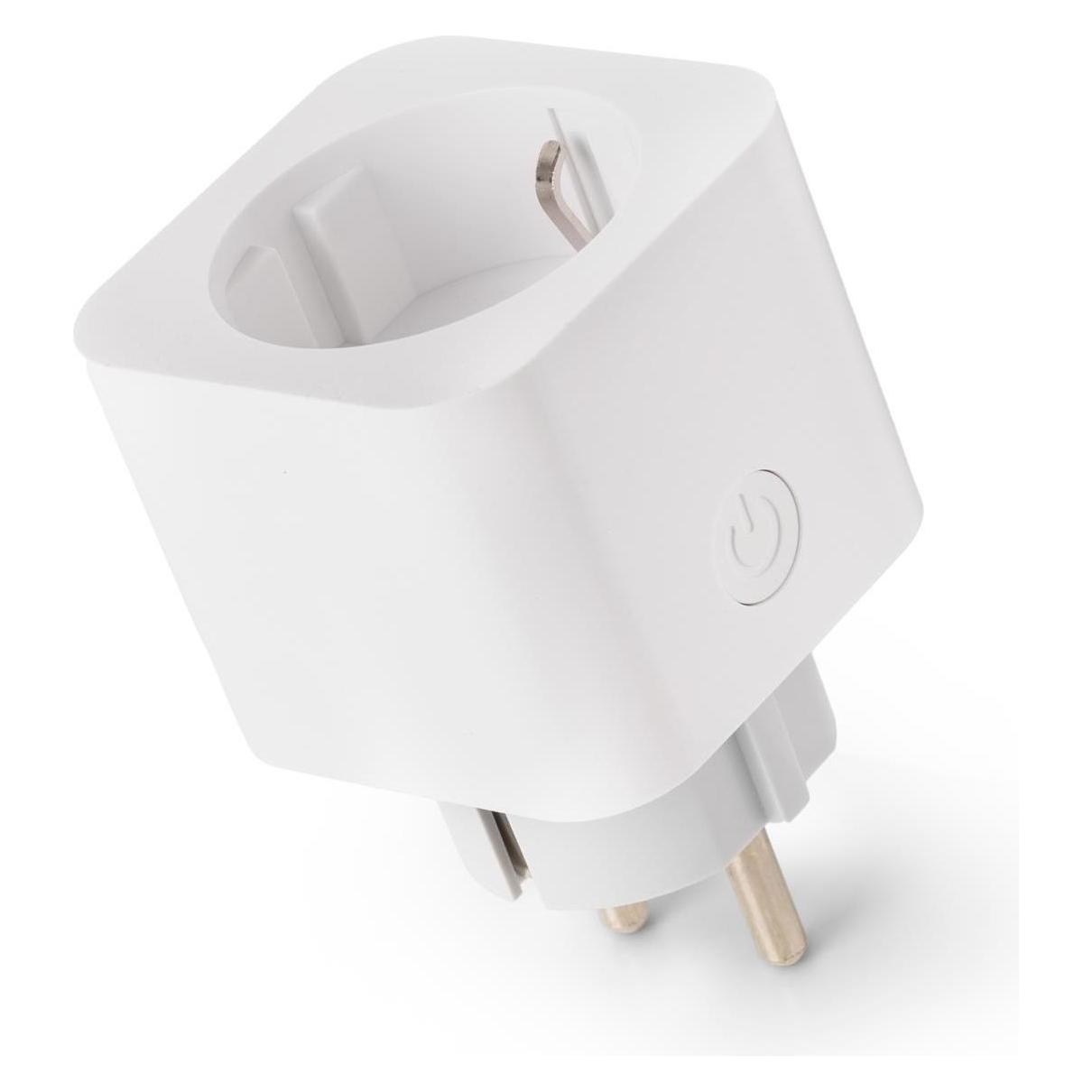 Entac WIFI Steckdosenadapter mit Leistungsmesser weiss (ES-SSAPM-WIBLE)