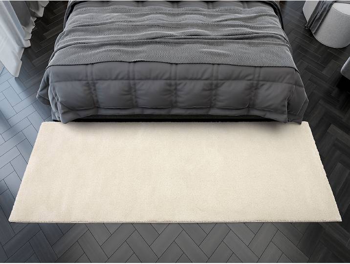 Tapis de couloir Silentus Bliss 80 x 250cm Beige/Crème