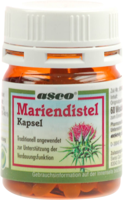 ALLPHARM Vertriebs GmbH MARIENDISTEL LEBERSCHUTZ Kapseln 60 St 04752145
