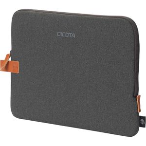 Dicota Laptophülle Skin Urban, bis 15 Zoll, recyceltes PET, anthrazit, wasserabweisend