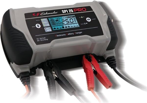 Schumacher Batteriopl. Spi25pro,12v-25a/24v-12,5a