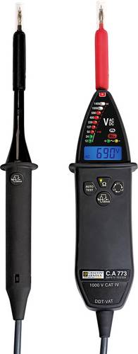 Chauvin Arnoux C.A 773 IP2X Zweipoliger Spannungsprüfer CAT IV 1000V Akustik, LED