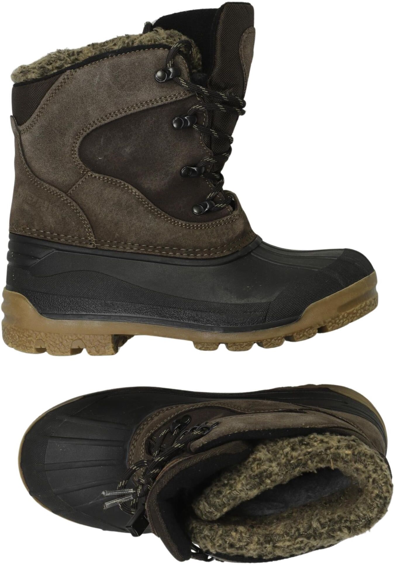 Meindl Damen Stiefelette, Braun, Gr. EU 38, Leder - Second Hand