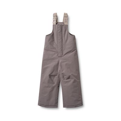 Latzhose WHEAT "WHEAT Ski Trousers Loopa", Mädchen, Gr. 116, Normalgrößen, grau (lila stone), 100% Nylon, normal, Hosen