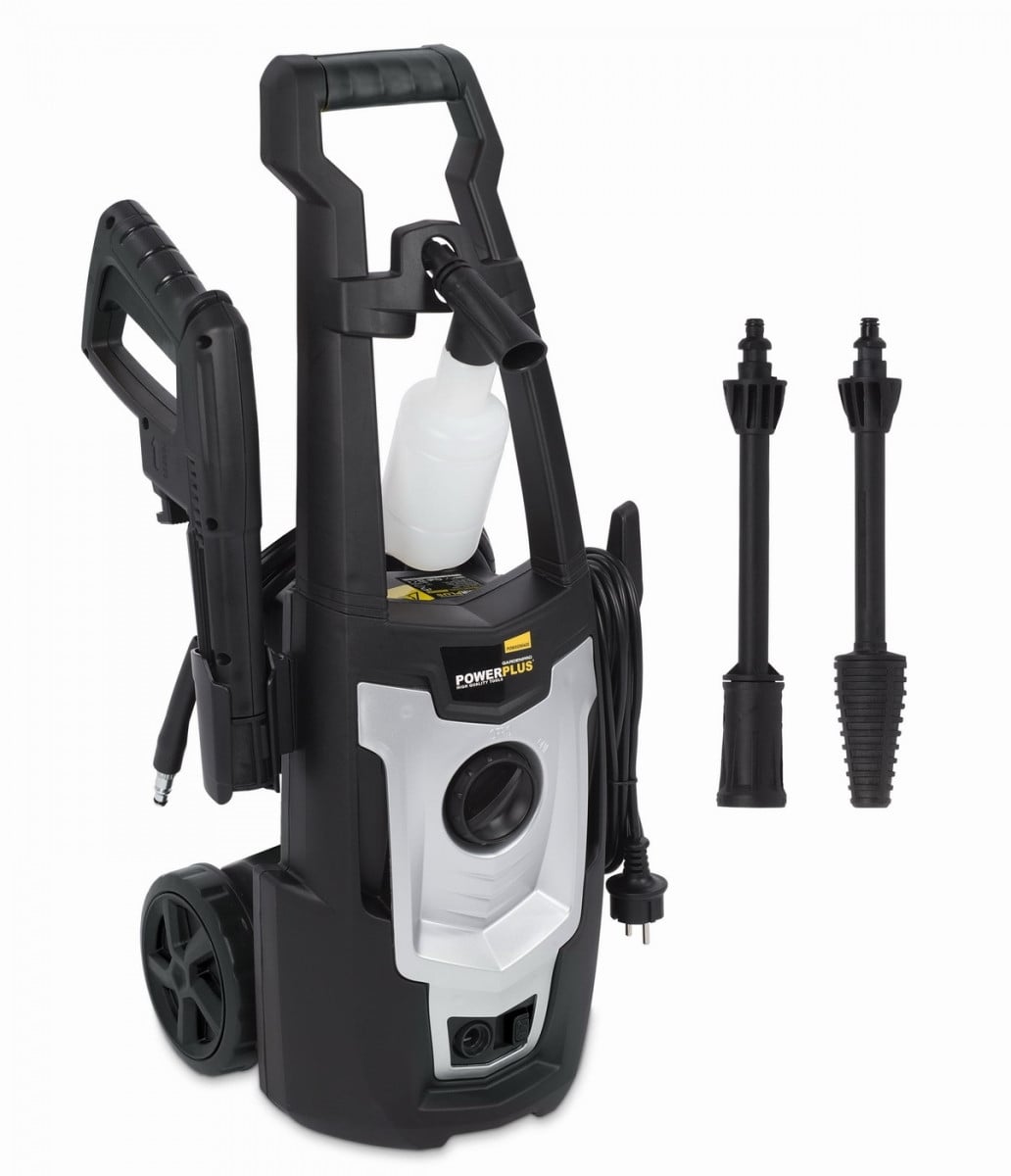 Powerplus POWXG90405 Rechte zuigslang, Elektrisch, 5 meter, Zwart/Zilver, 1400 Watt