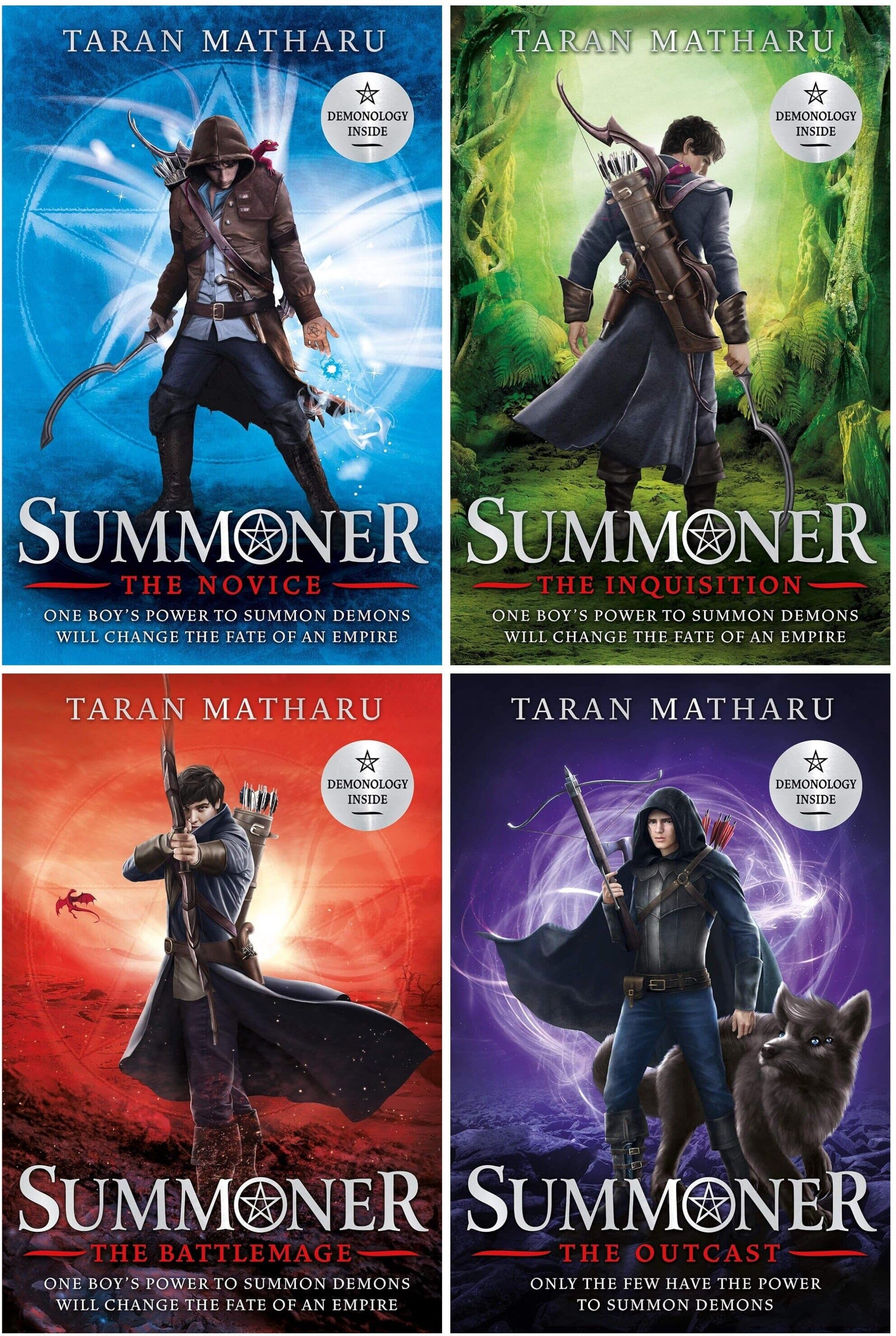 Summoner Series by Taran Matharu 4 Books Collection Set - Ages 12+ - Paperback Hachette
