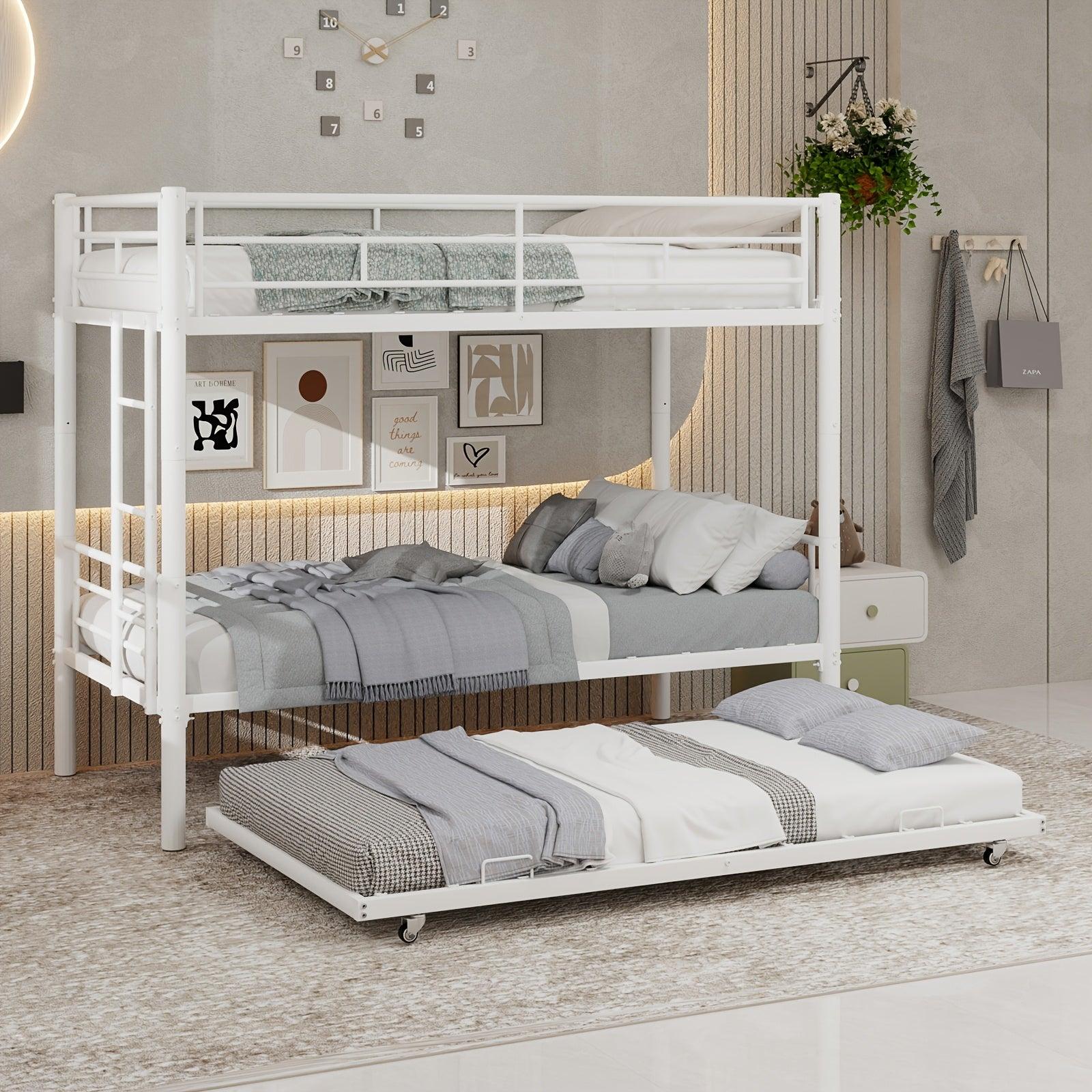 Etagenbett - Stockbett - Kinderbett - Metallbett - Hochbett - Robuster Metallrahmen