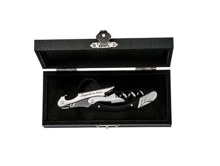 Laguiole Style de Vie Korkenzieher Ebenholz schwarz