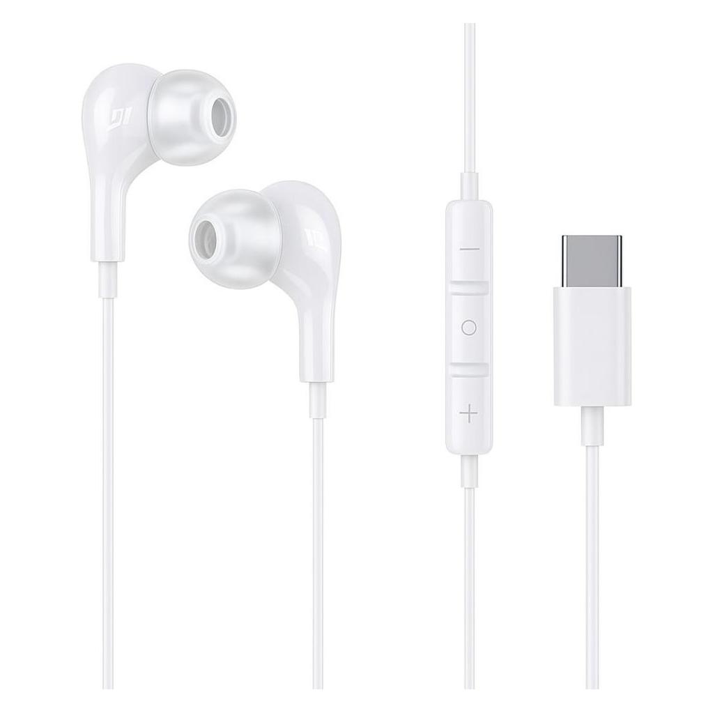 PowerGuard USB-C Voice Call Headset In-Ear Kopfhörer mit Mikrofon & Fernbedienung (Kabelgebunden) (00035087)