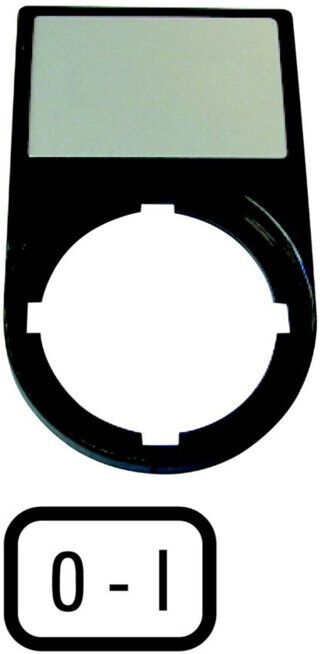 Eaton Support d’étiquette supplémentaire I 0 M22S-ST-X89 (218147)