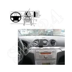 BRODIT 853865 ProClip Halterung - Ford Galaxy 2007 - 2009 / S-Max 2006 - 2009...