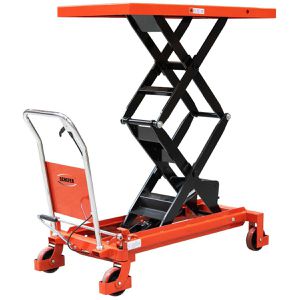 Schefer Hubtisch SHWD Premium, fahrbar, 1220 x 610mm, Hubhöhe 1500mm, Tragkraft 800kg