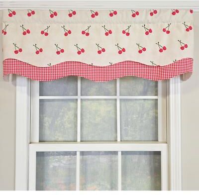 RLF Home Cherry Dance Glory Valance