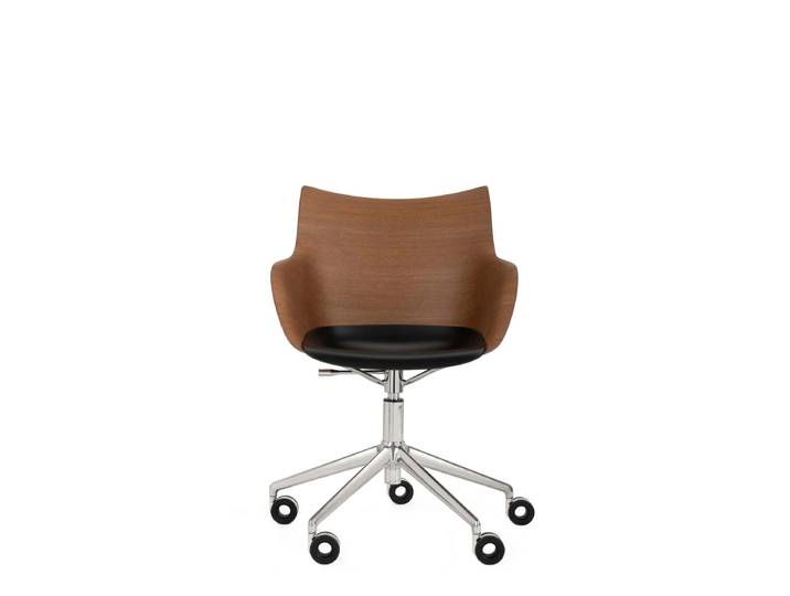 Kartell Q/Wood Armlehnstuhl