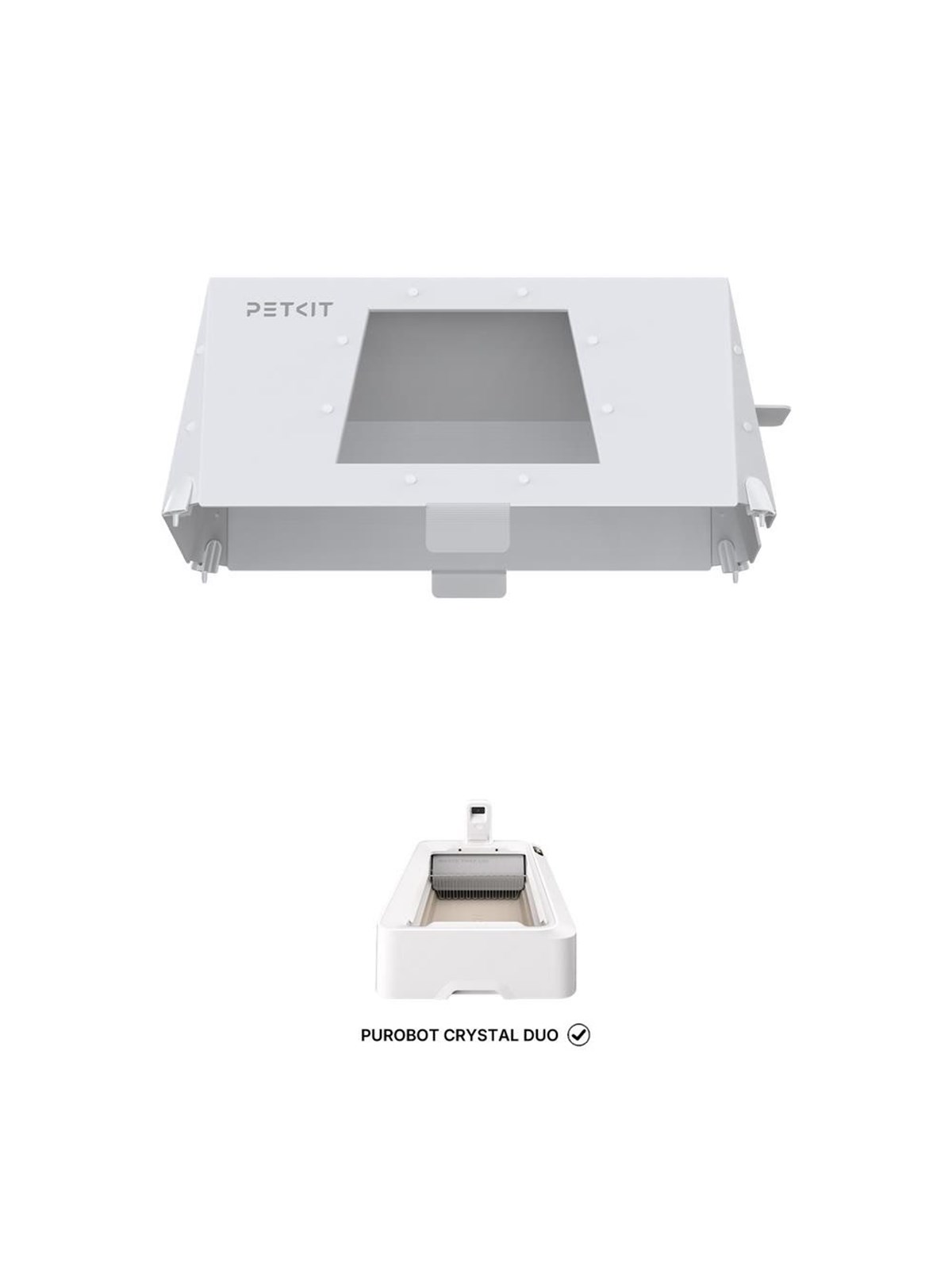 Petkit Front Entry Hood for PUROBOT CRYSTAL DUO