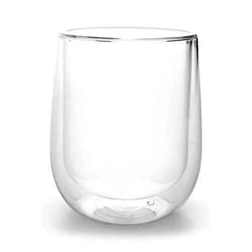 Salt & Pepper dubbelwandige glazen bekers Paris set van 2, 360 ml