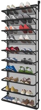 No 10 Tier Shoe Rack Over The Door Shoe Organizer