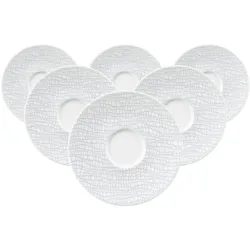 UNTERTASSEN Life Fashion Elegant Grey ø 13,5 cm 6er Set