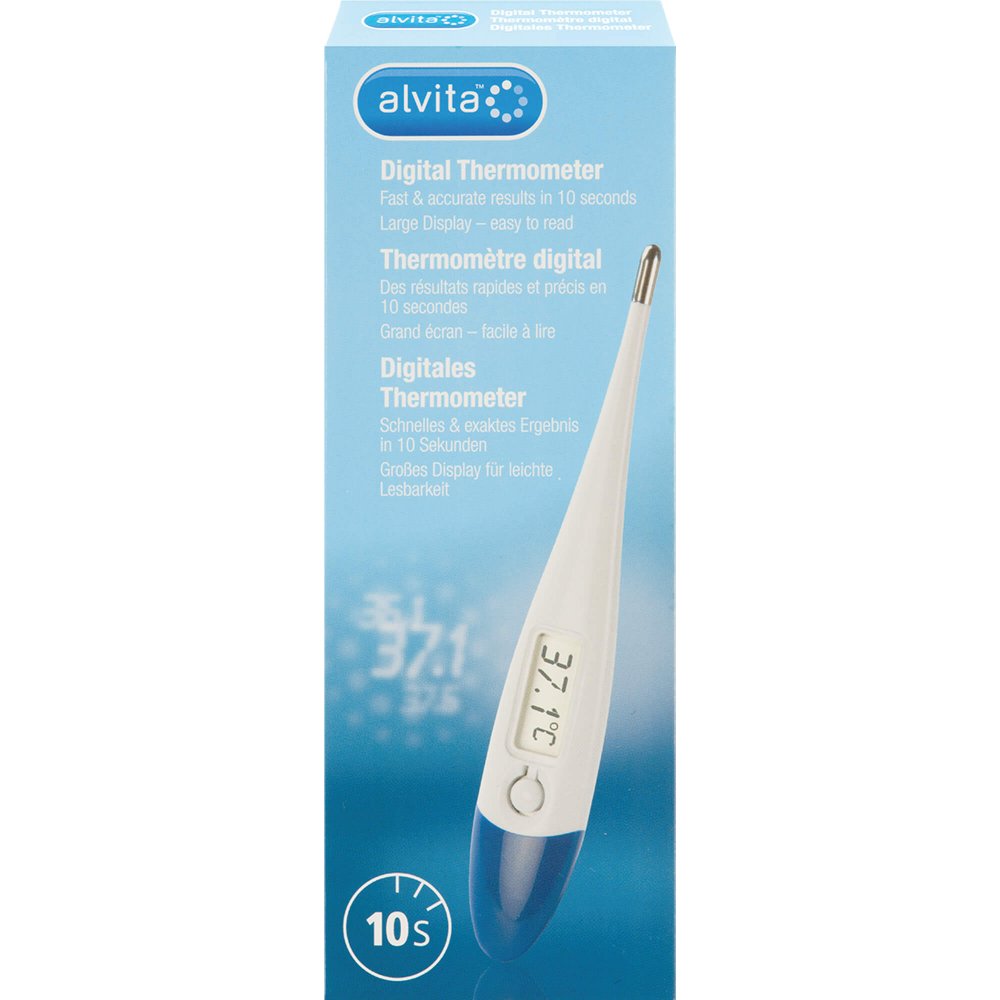 Alliance Healthcare Deutschland GmbH Alvita digitales Fieberthermometer 10826273