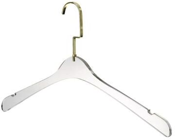 YBM Home Quality Acrylic Clear Hangers