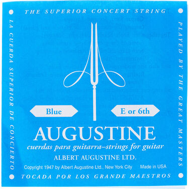 Augustine E-6 String Blue Label