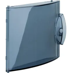 Hager Tür,Miniverteiler,4 PLE, transparent
