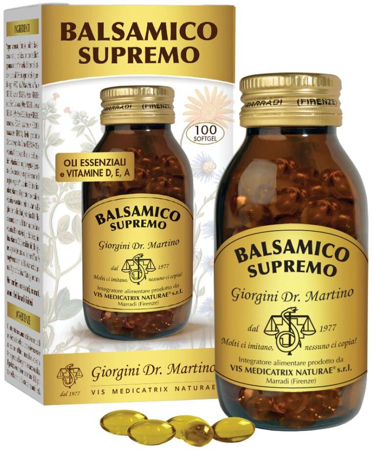 DR.GIORGINI SER-VIS Srl BALSAMICO Supr.100Softgel SVS
