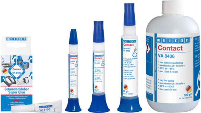 Weicon Contact VA 8406 Cyanacrylat-Klebstoff 12 g (12204012)
