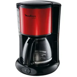 MOULINEX Kaffeeautomat FG 360 D 1000 Watt metallic-rot/schwarz