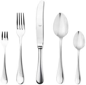 Mepra Brescia Flatware Set with Cake Forks - 30 Pieces - Stainless Steel