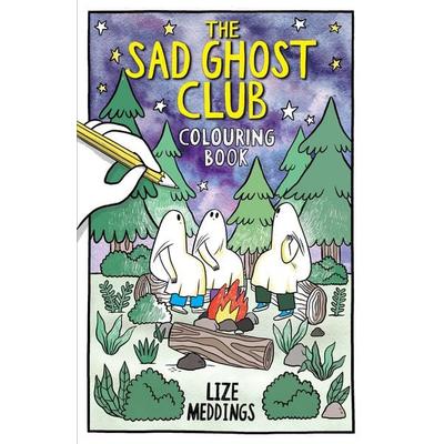 The Sad Ghost Club Colouring Book, Taschenbuch von Lize Meddings, Hachette Children's Book, 978-1-5263-6797-6