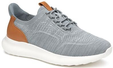 Johnston & Murphy Amherst 2.0 Knit Plain Toe - Mens 8.5 Grey Sneaker Medium