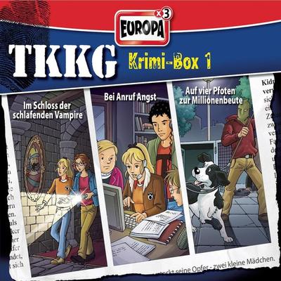 TKKG Krimi-Box 01 (Folgen 117/120/133) - Stefan Wolf, Audio, 4064066660666