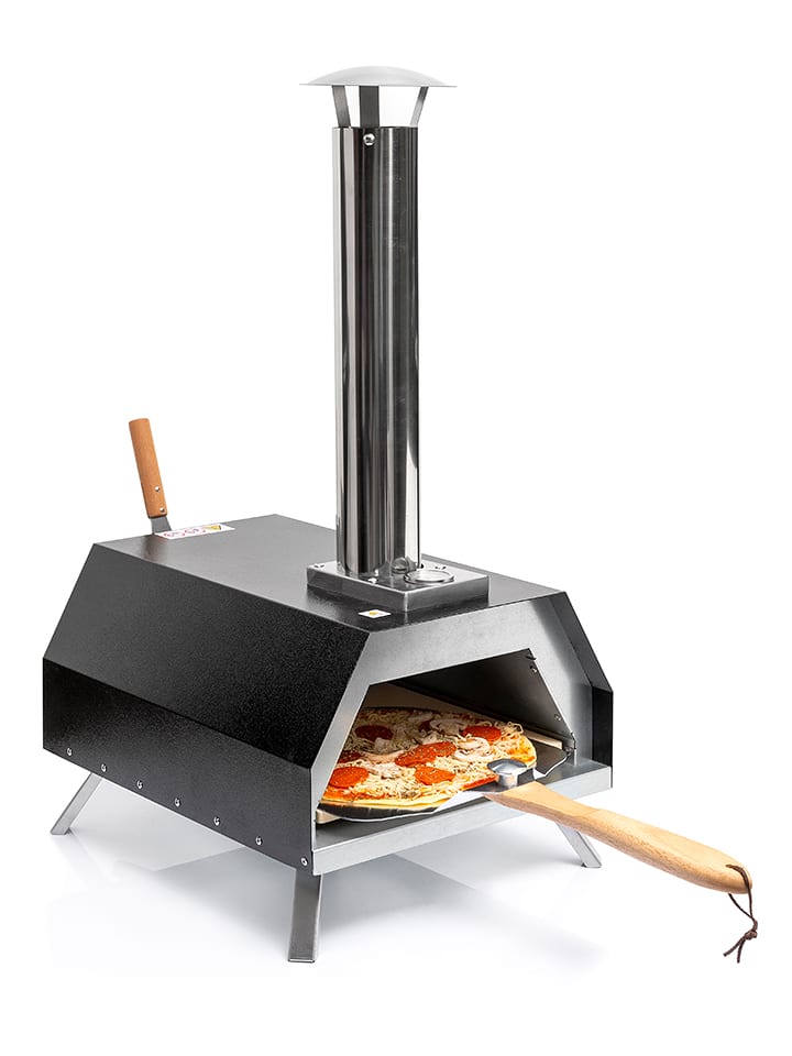 InnovaGoods Pelletofen für Pizza in Schwarz - onesize