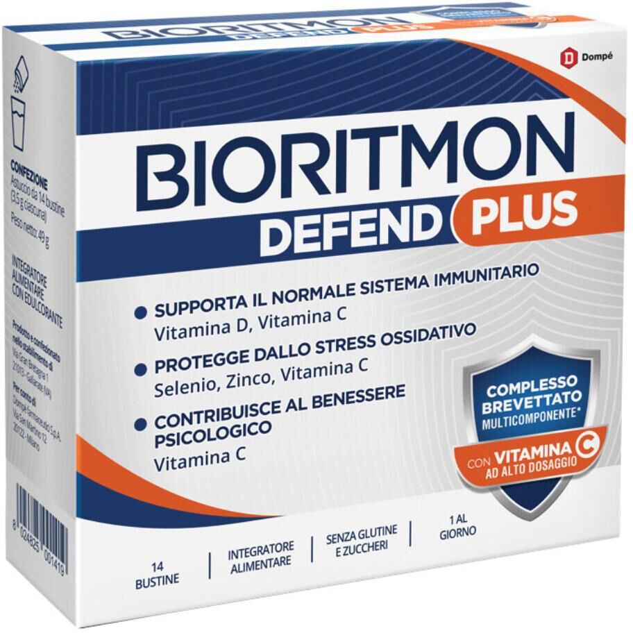 DOMPE' FARMACEUTICI SpA Bioritmon Defend Plus, 14 bustine