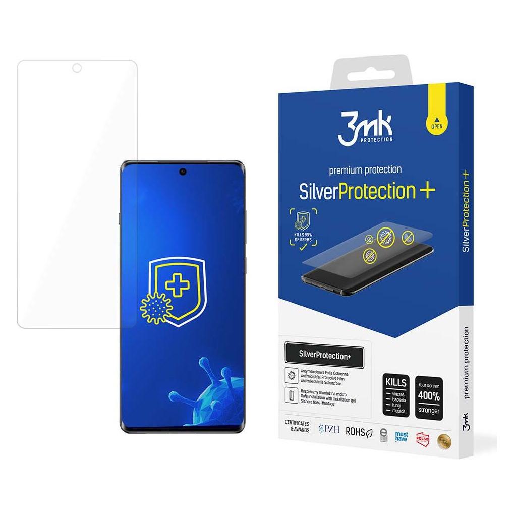 3MK Silver Protect+ Oppo Find X7 Folia Antymikrobowa montowana na mokro (1 Stk., Oppo Find 7) (5903108559003)