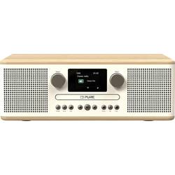 Pure Classic C-D6 Cotton White/Oak EU/UK CD-Radio DAB, DAB+, FM Eiche, Weiß 252984