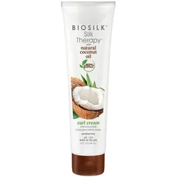 148ml BIOSILK Silk Therapy Coconut Oil Curl Cream