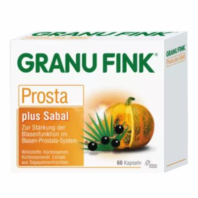Omega Pharma Deutschland GmbH GRANU FINK Prosta plus Sabal Hartkapseln 60 St (bisher GRANU FINK Prosta Kapseln) 60 St 03169024