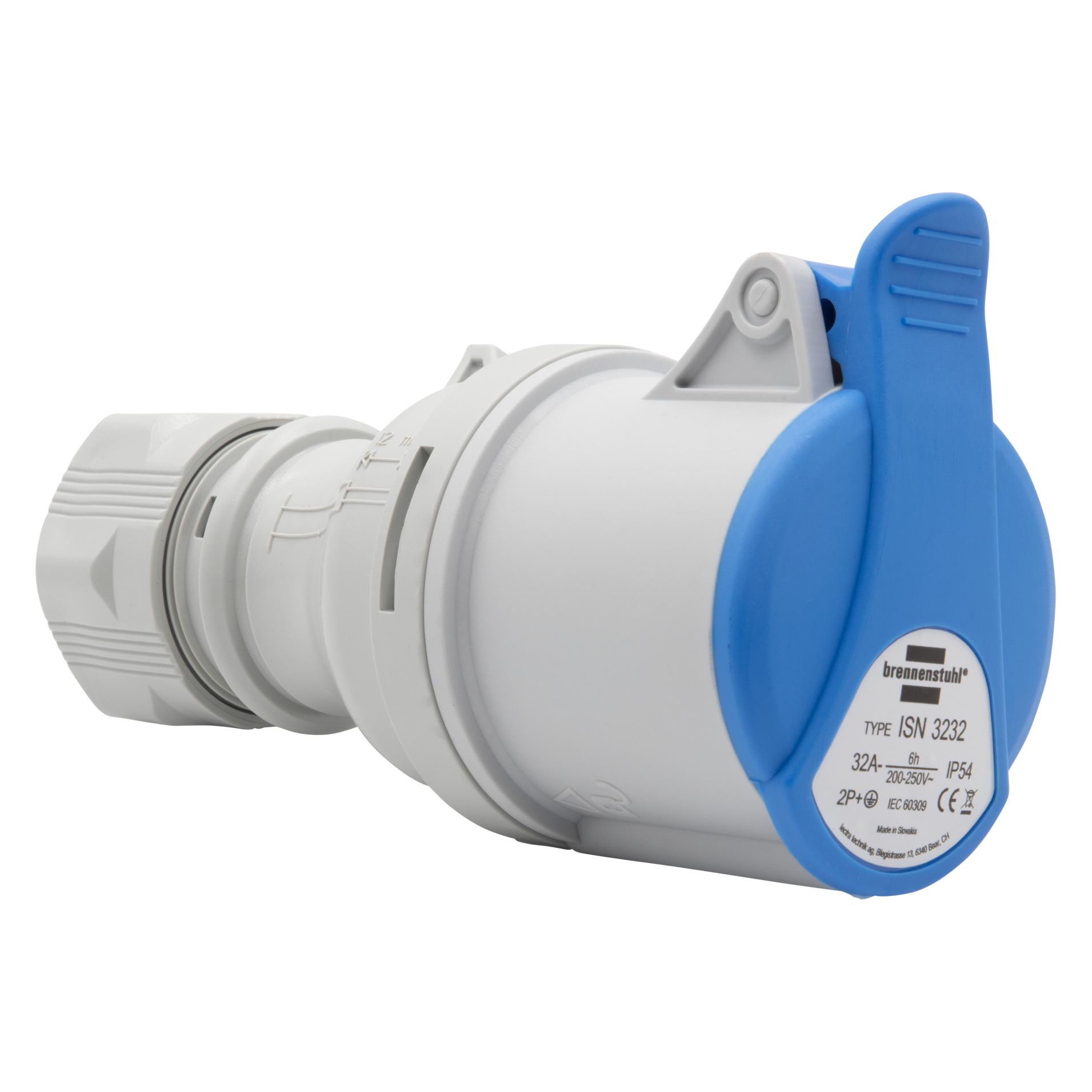 Brennenstuhl CEE-Kupplung 230V/32A IP44 (1081050786)