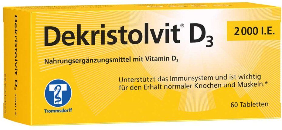 Dekristolvit D3 2.000 I.e. Tabletten 60stk