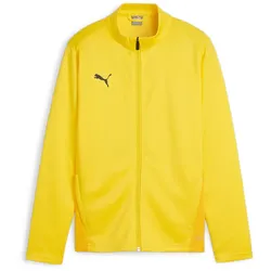 PUMA teamGOAL Trainingsjacke Jungen 07 - faster yellow/puma black/sport yellow 140