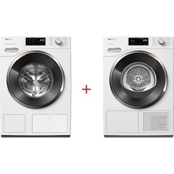 MIELE WWG 880 WCS Waschmaschine und TWH 780 WP D LW Wärmepumpentrockner Bundle