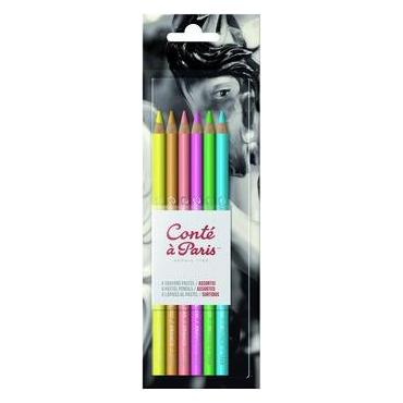 Winsor & Newton Blister X6 Pastel Pencils Bright Hues (6x) (50114)